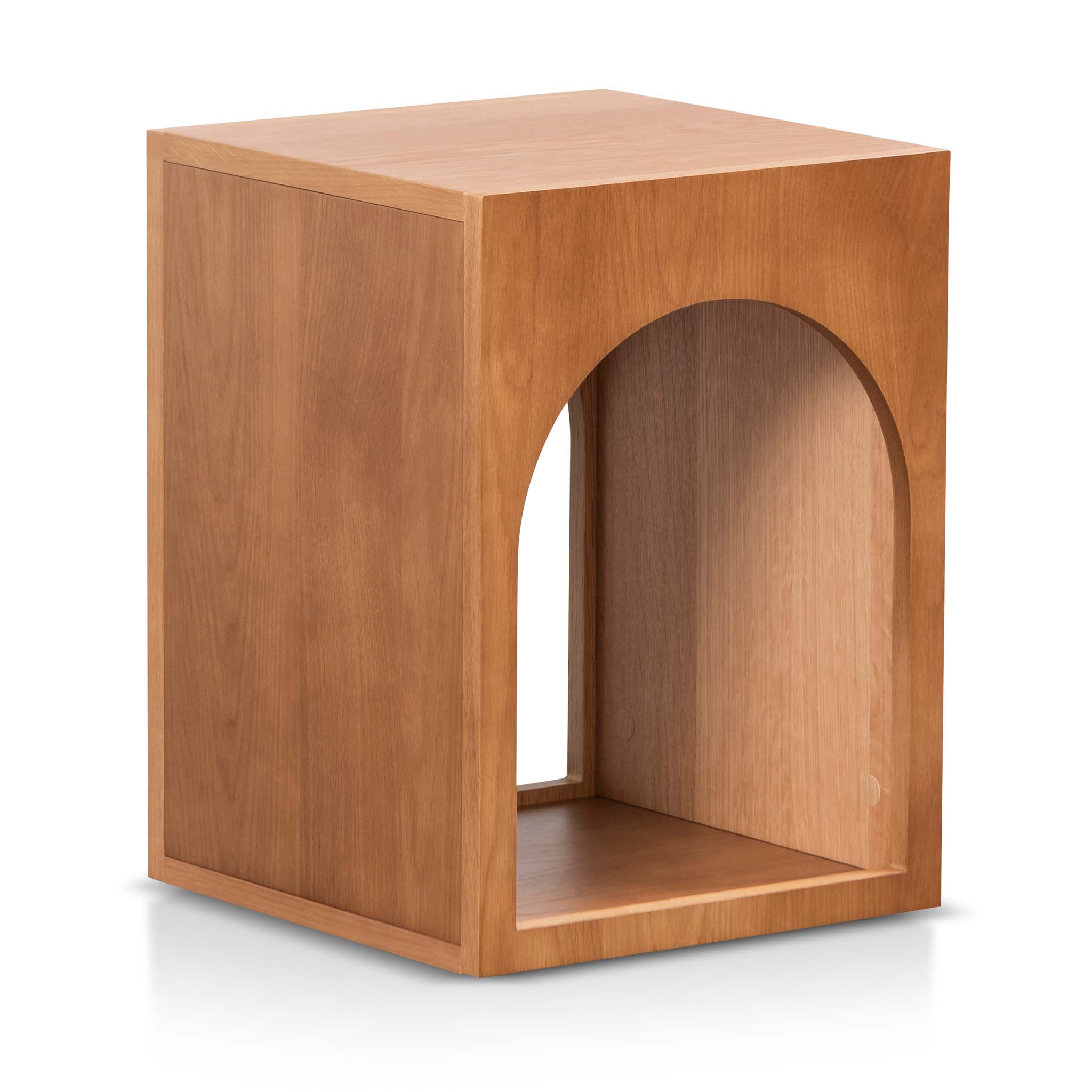 Kaylee Side Table - Dark Oak - Bedside Tables