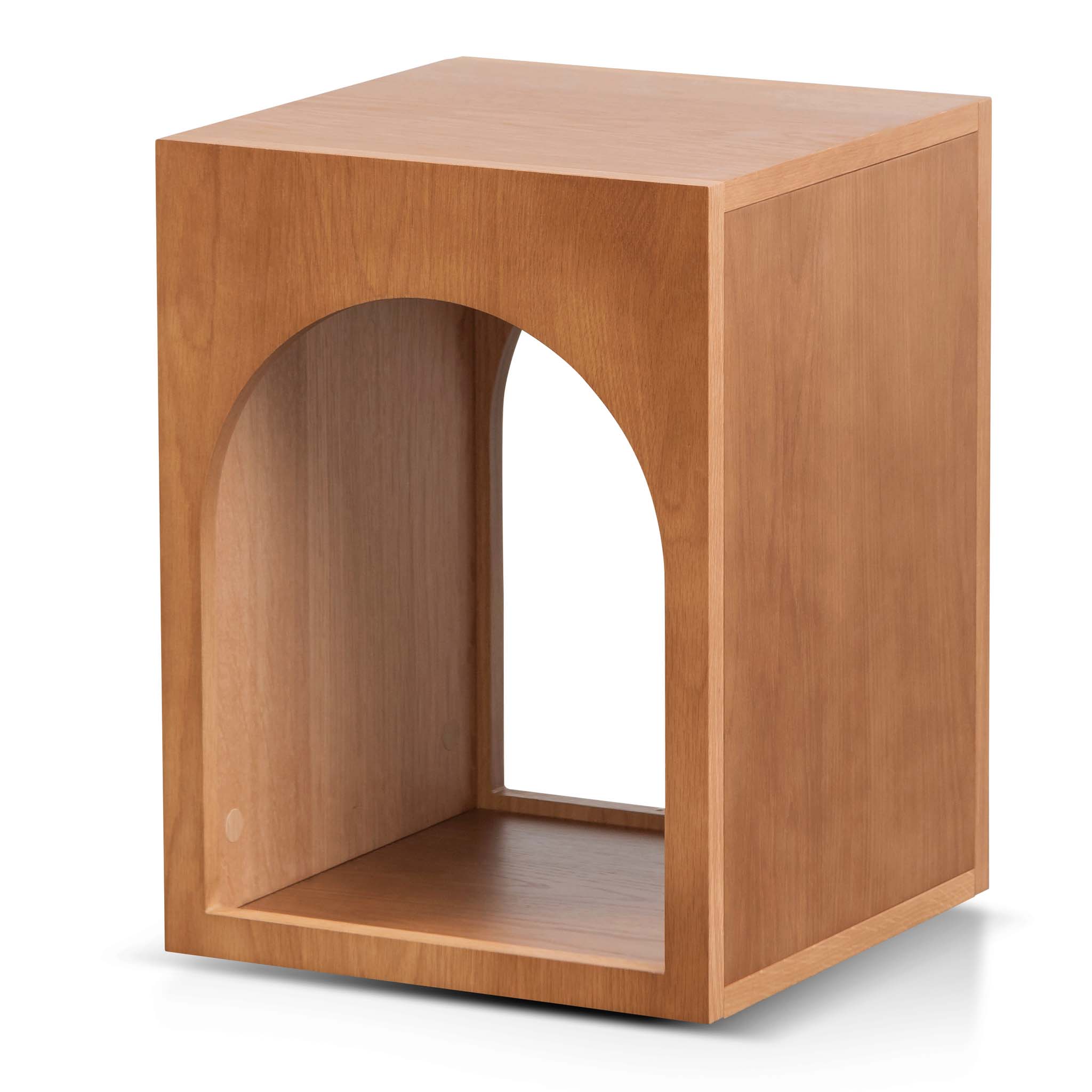 Kaylee Side Table - Dark Oak - Bedside Tables