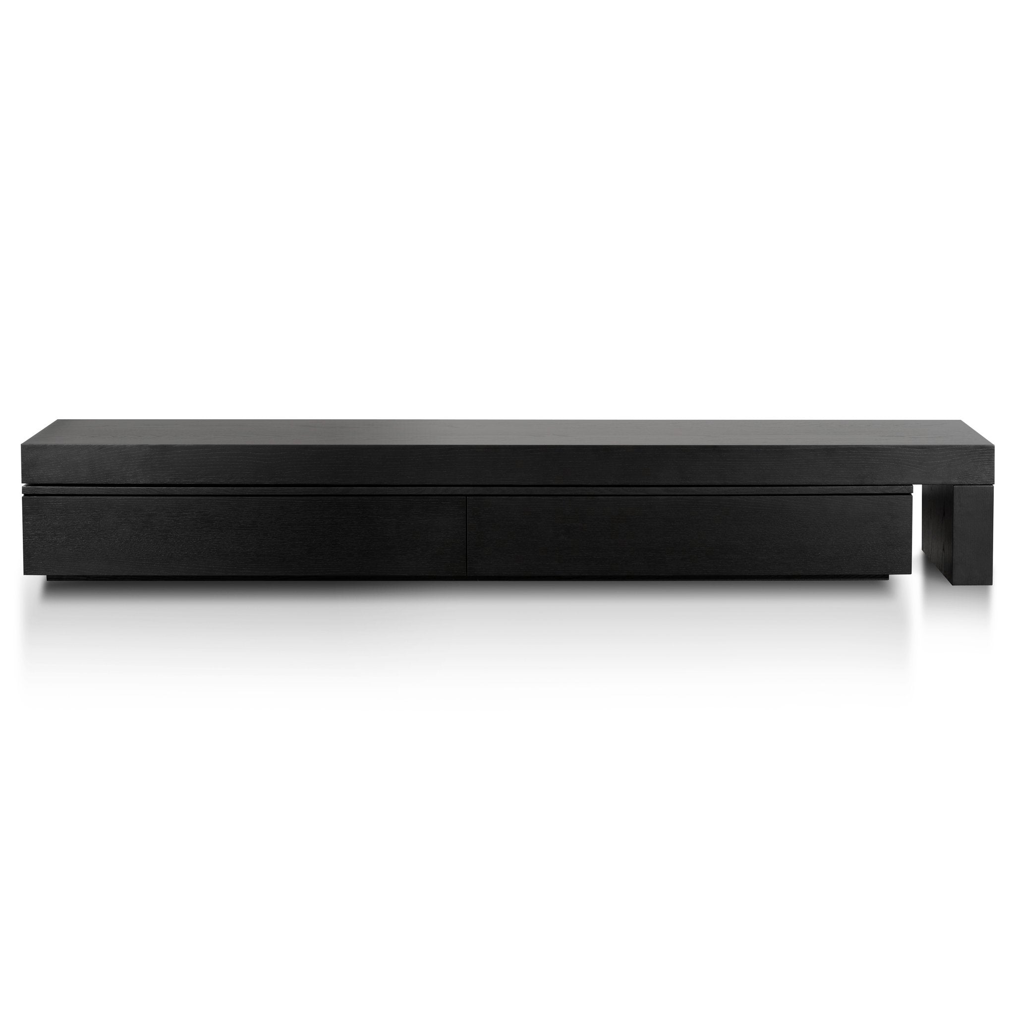Kennedy Extendable TV Stand - Black Oak - TV Units