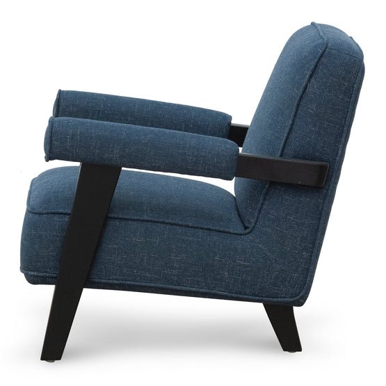 Liam Armchair - Dark Blue - Armchairs