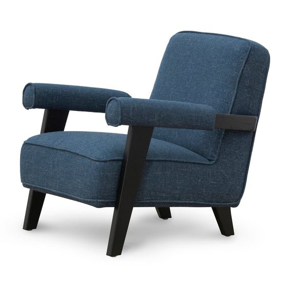 Liam Armchair - Dark Blue - Armchairs