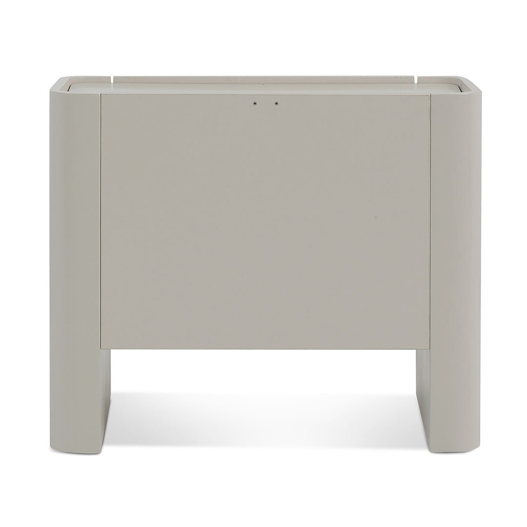 Lila Bedside Table - Light Grey - Bedside Tables