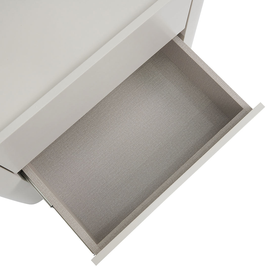 Lila Bedside Table - Light Grey - Bedside Tables