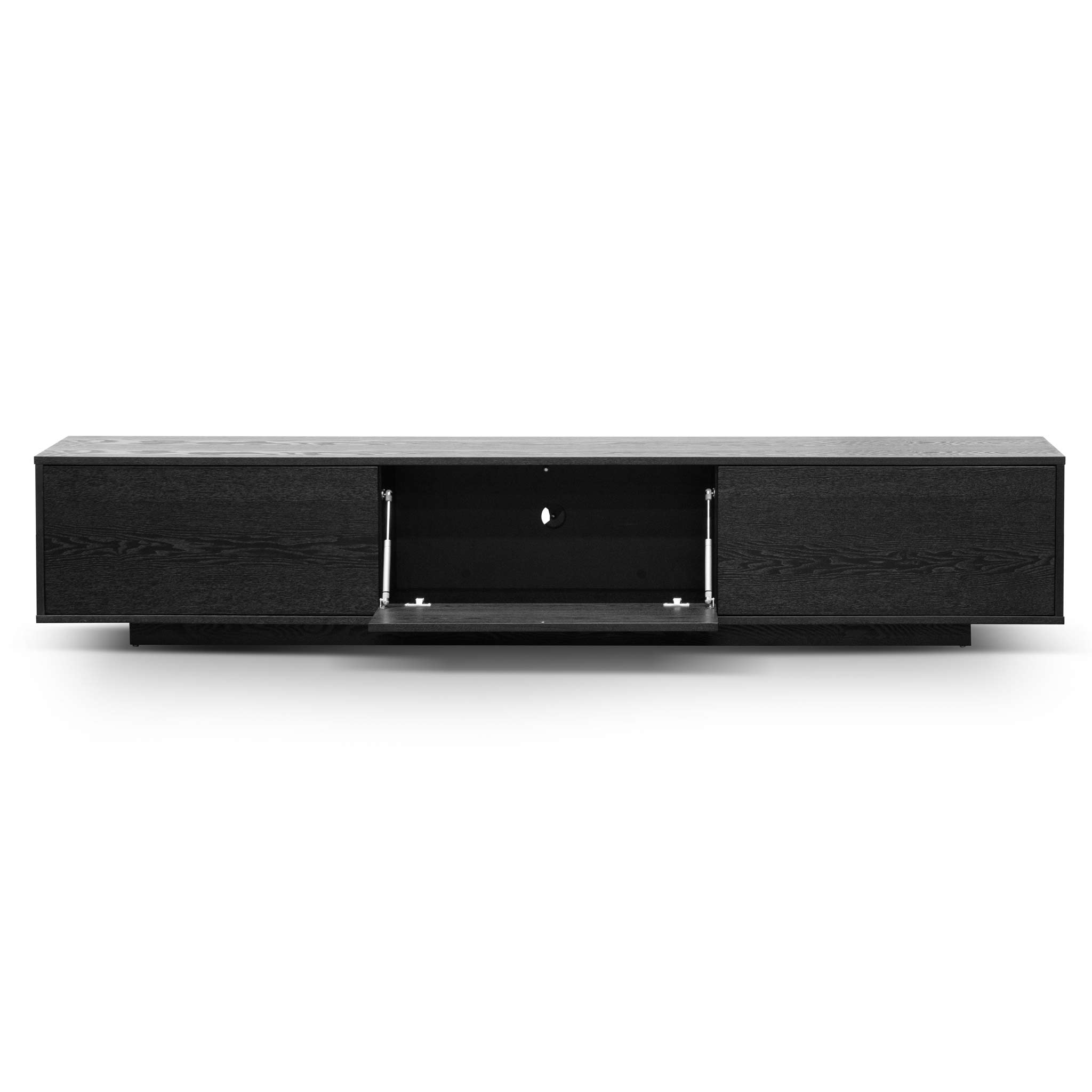 Lila Wooden Entertainment Unit - Full Black - TV Units