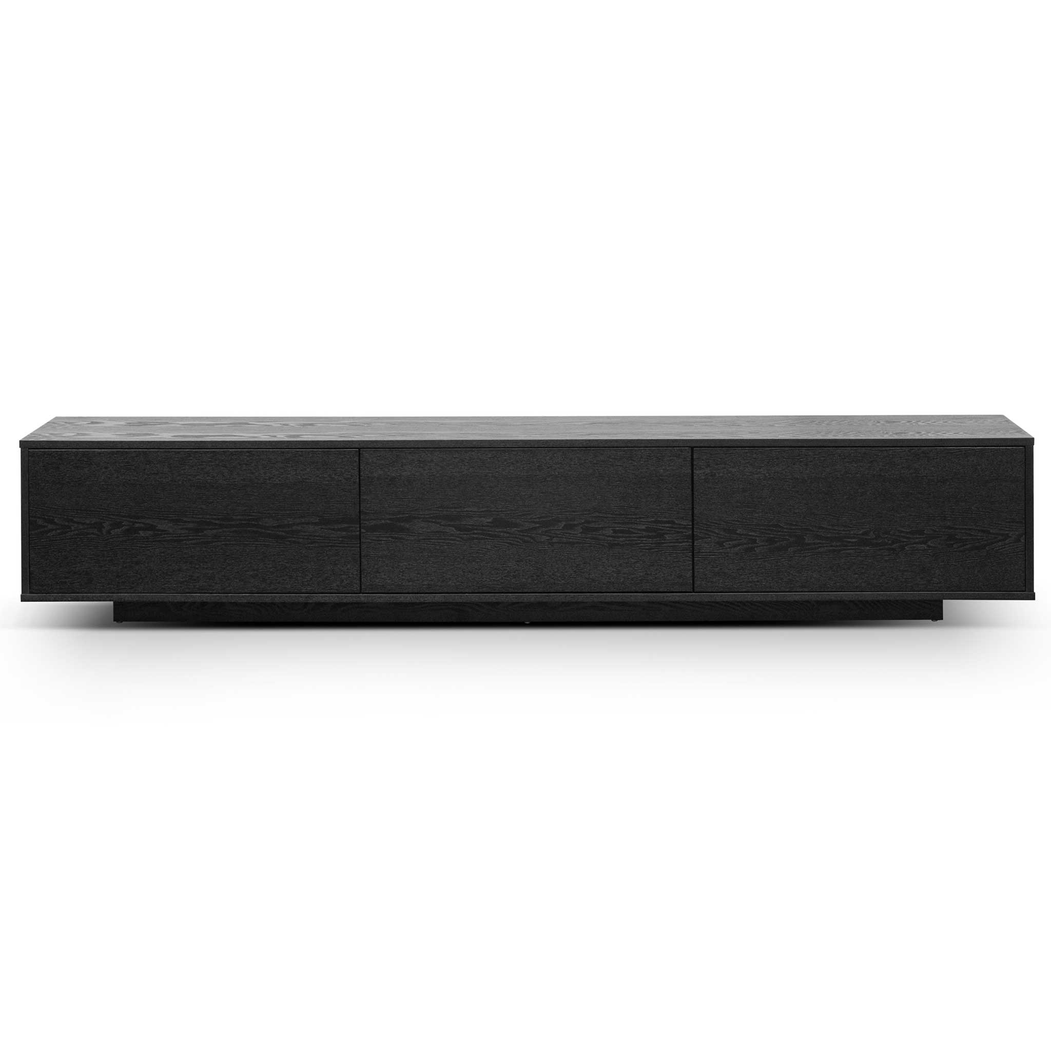 Lila Wooden Entertainment Unit - Full Black - TV Units