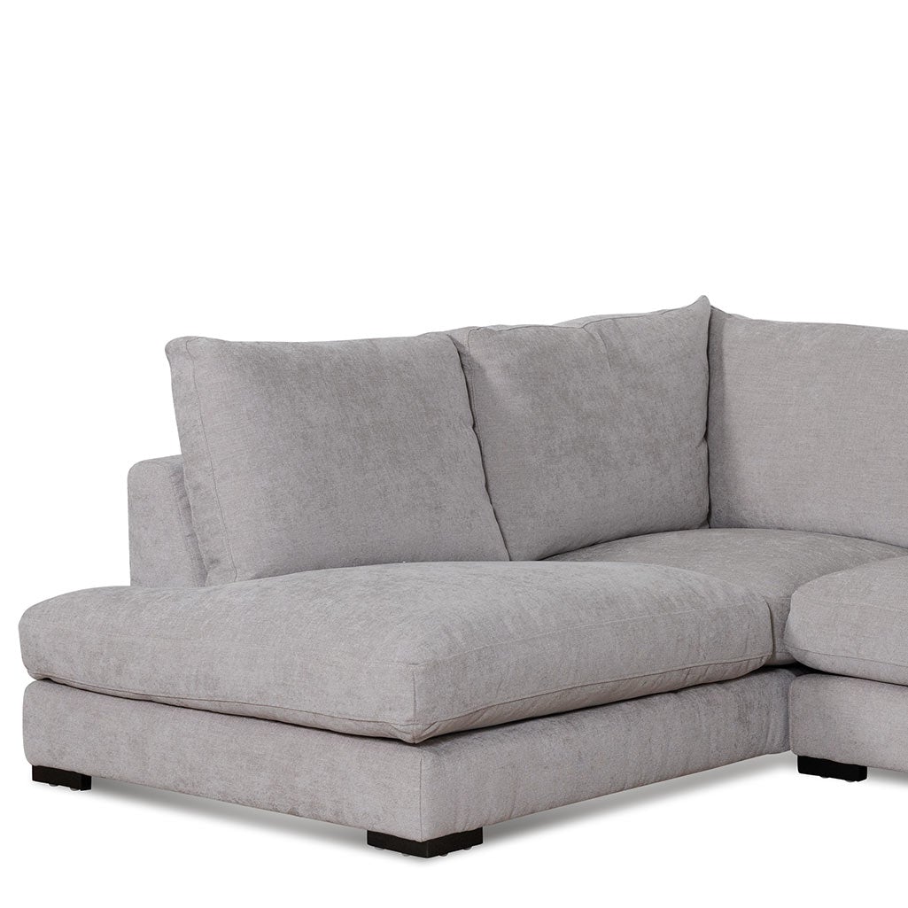 Lucinda 4S Left Chaise Sofa - Oyster Beige - Sofas