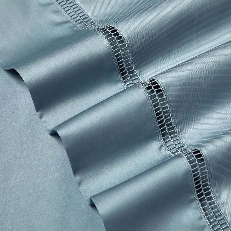 Luxury Herringbone Duvet Cover Set (Egyptian Cotton, 1000 TC) - Duvet Covers