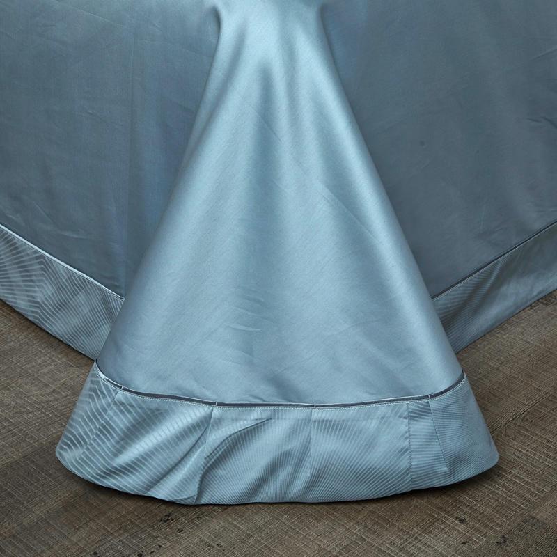 Luxury Herringbone Duvet Cover Set (Egyptian Cotton, 1000 TC) - Duvet Covers