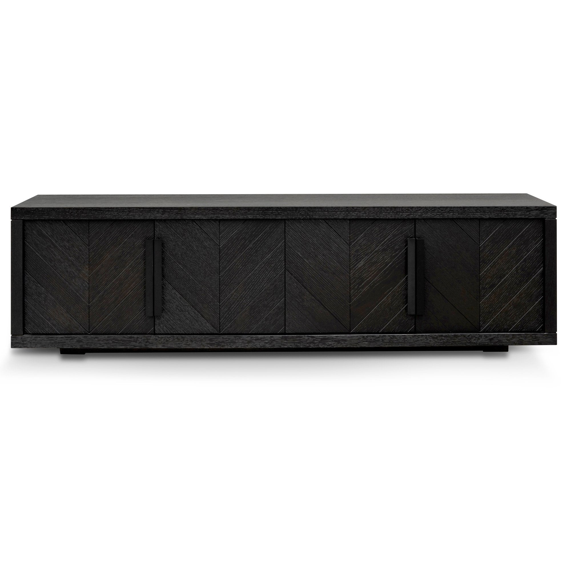 Miranda TV Entertainment Unit - Textured Espresso Black - TV Units