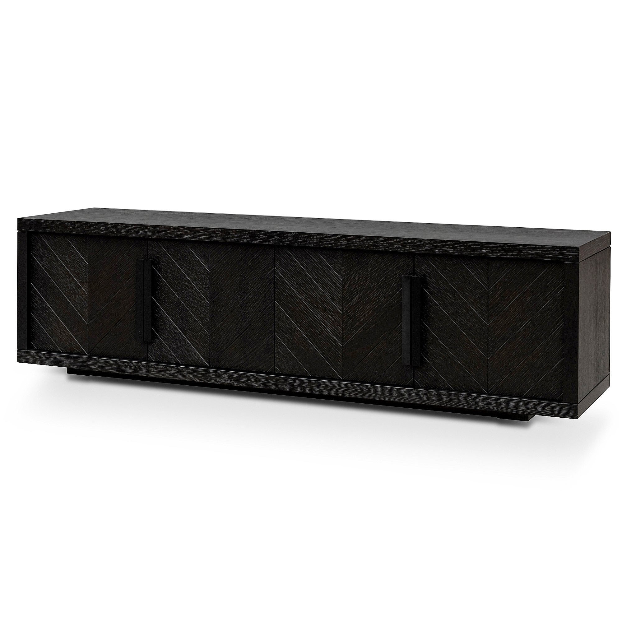 Miranda TV Entertainment Unit - Textured Espresso Black - TV Units