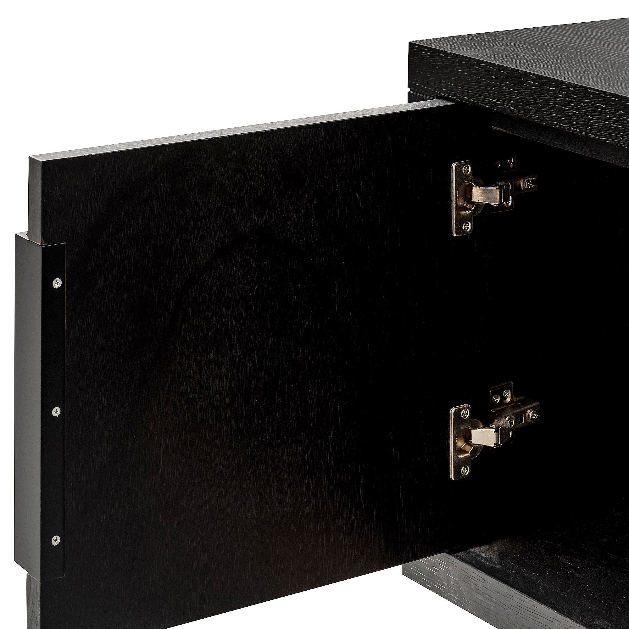 Miranda TV Entertainment Unit - Textured Espresso Black - TV Units