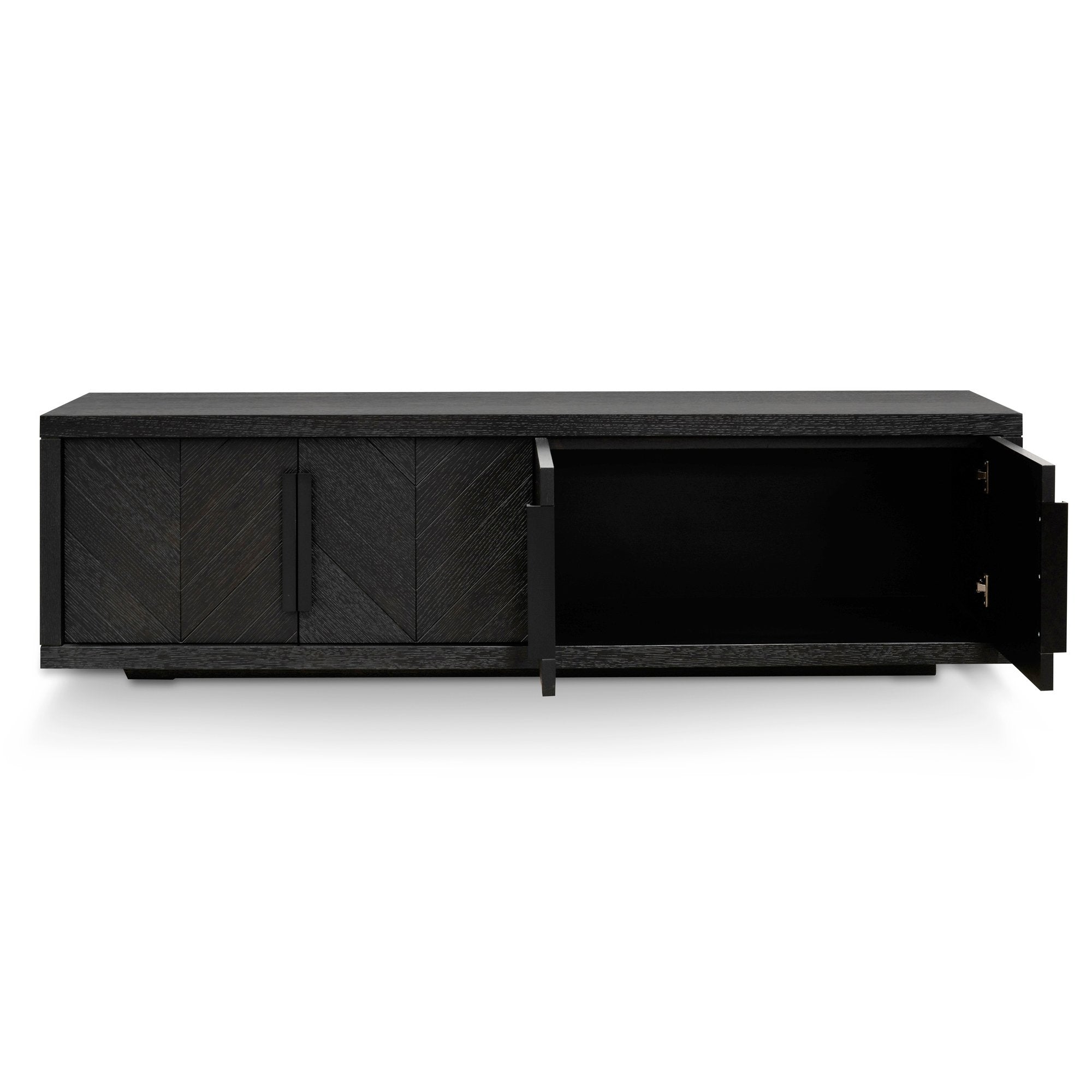 Miranda TV Entertainment Unit - Textured Espresso Black - TV Units