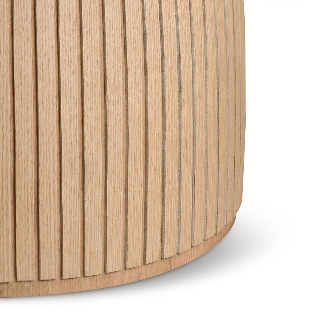 Moscow 1.4m Round Dining Table - Natural - Dining Tables
