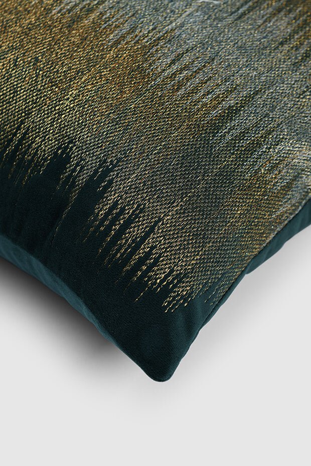Nadia Lumbar Pillow Cover , Emerald - Pillow Covers