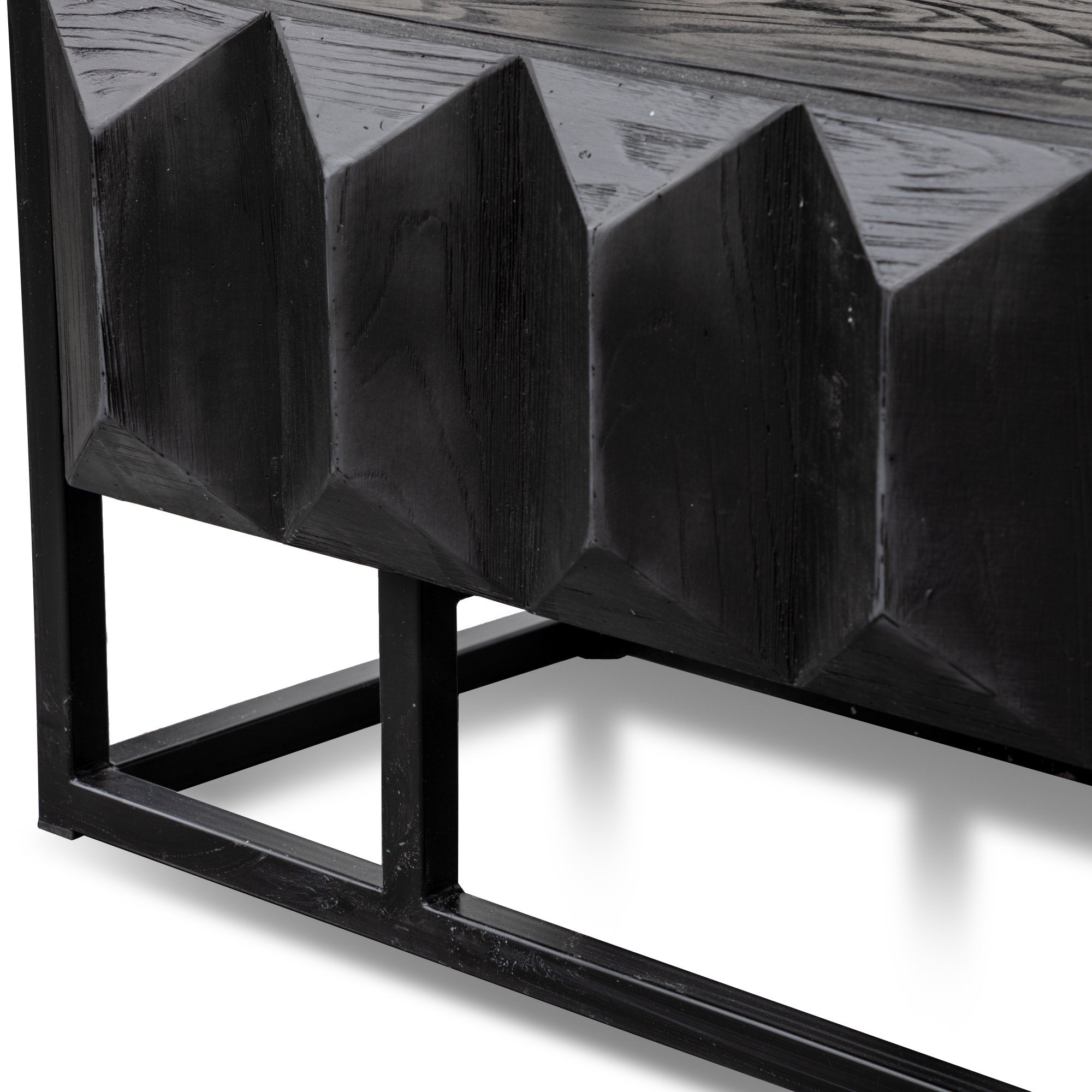 Natalie TV Entertainment Unit - Full Black - TV Units