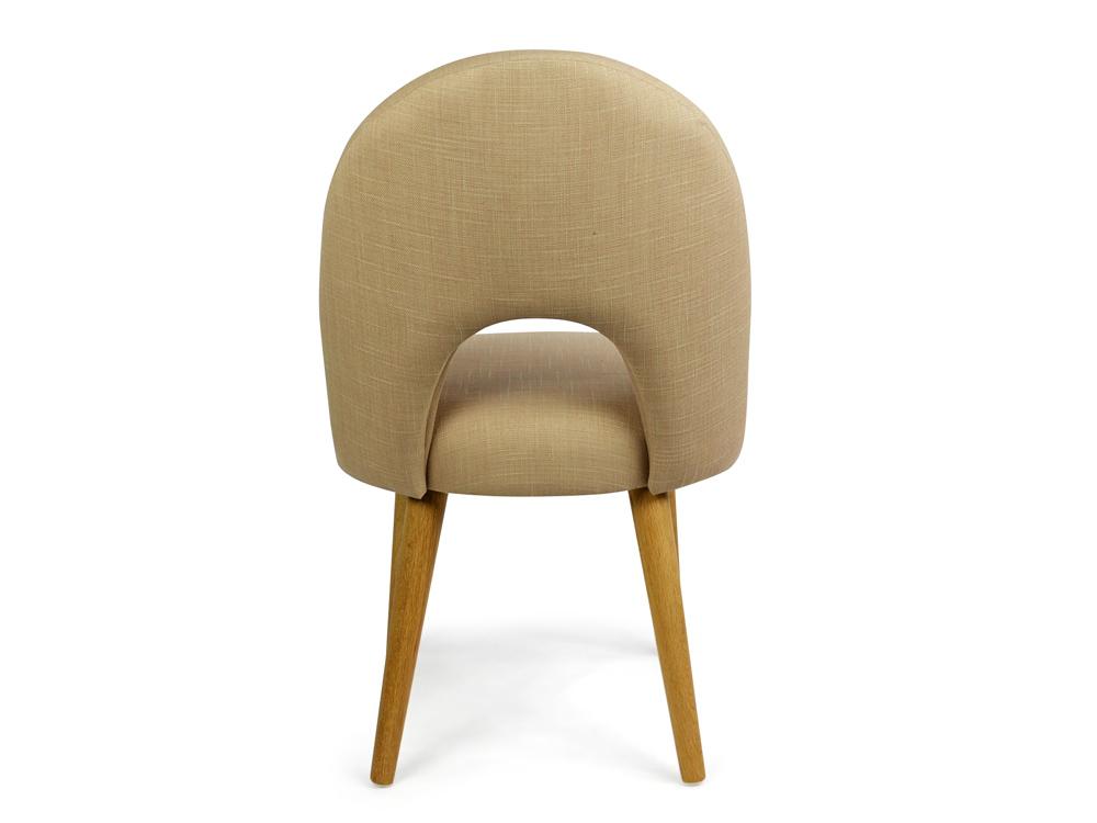 Oliver Upholstered Dining Chair - Stone Fabric - Dining Chairs
