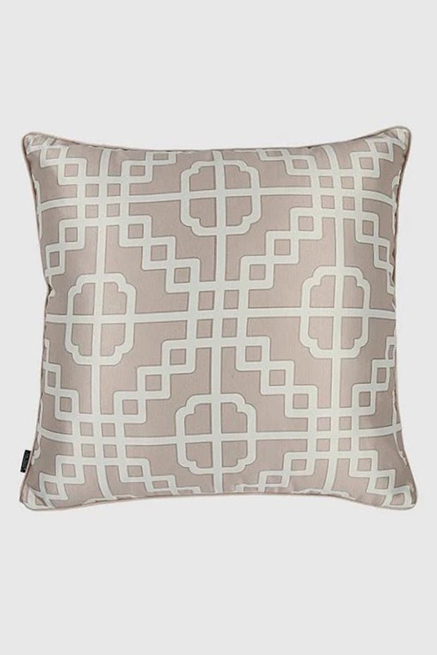 Oriental Medallion Pillow Cover , Gold - Pillow Covers