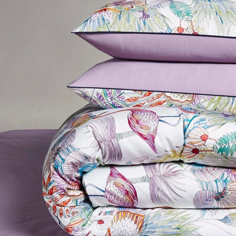 Paradise Duvet Cover Set (Egyptian Cotton, 500 TC) - Duvet Covers