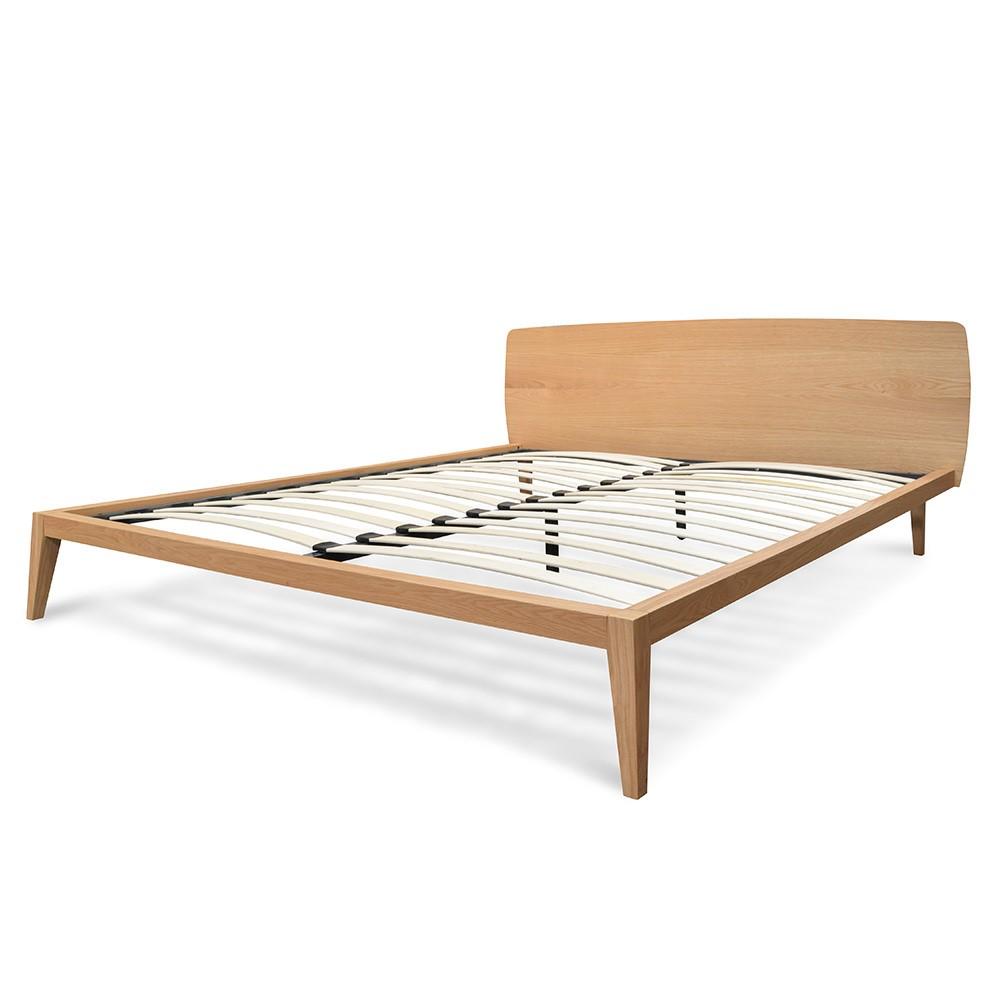 Parker King Bed Frame - Natural Oak - Beds