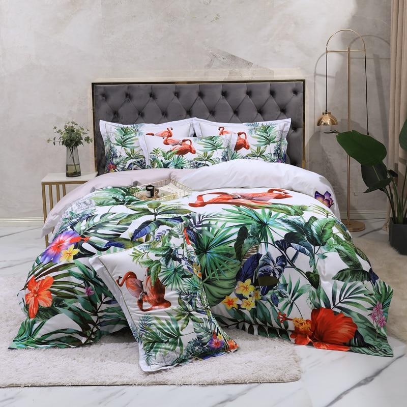 Pink Flamingo Duvet Cover Set - Duvet Covers