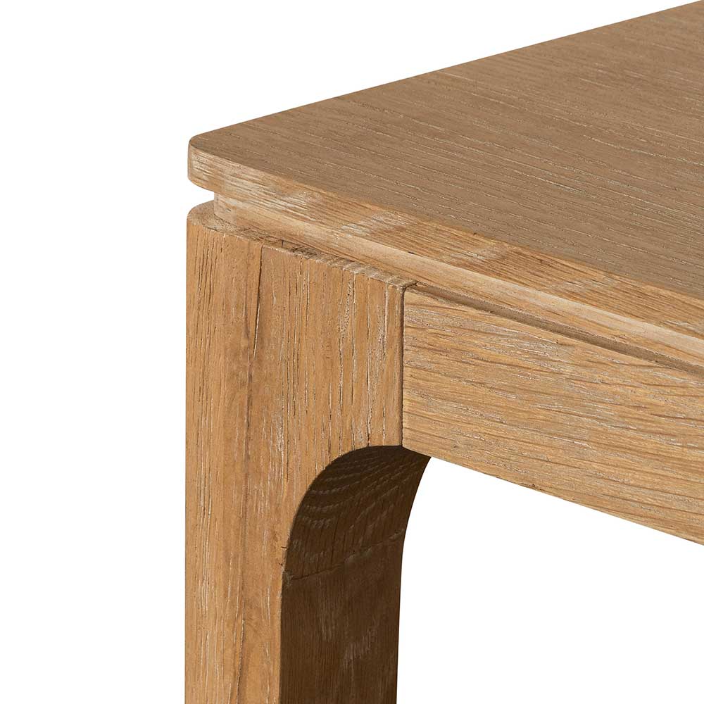 Puerto 1.4m Oak Console Table - Natural - Console