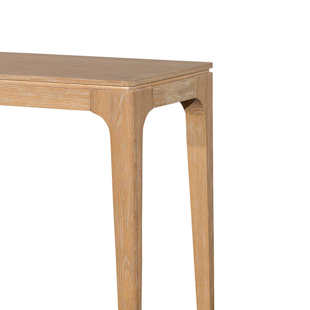Puerto 1.4m Oak Console Table - Natural - Console