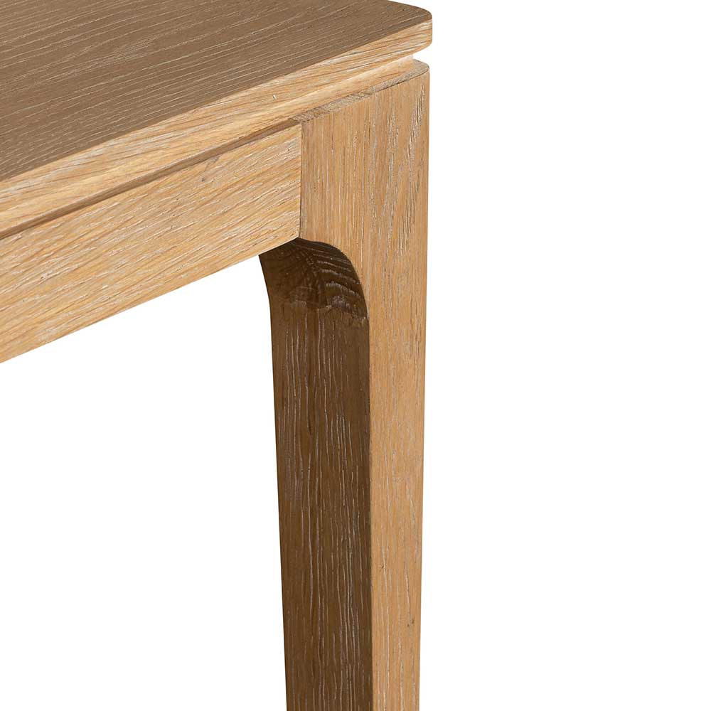 Puerto 1.4m Oak Console Table - Natural - Console