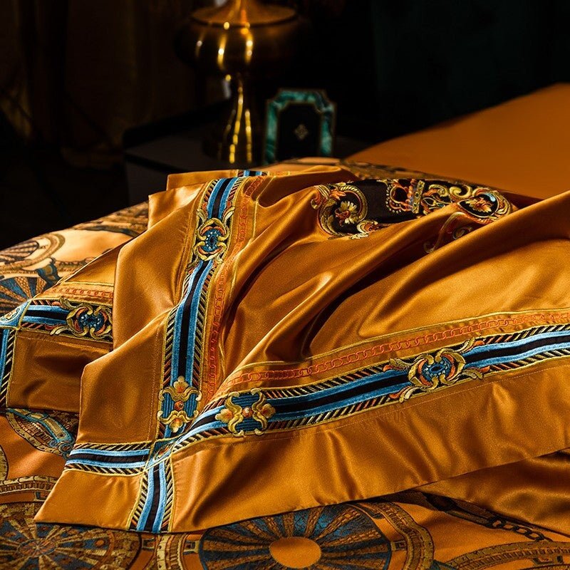 Sahara Duvet Cover Set (Egyptian Cotton, 600 TC) - Duvet Covers