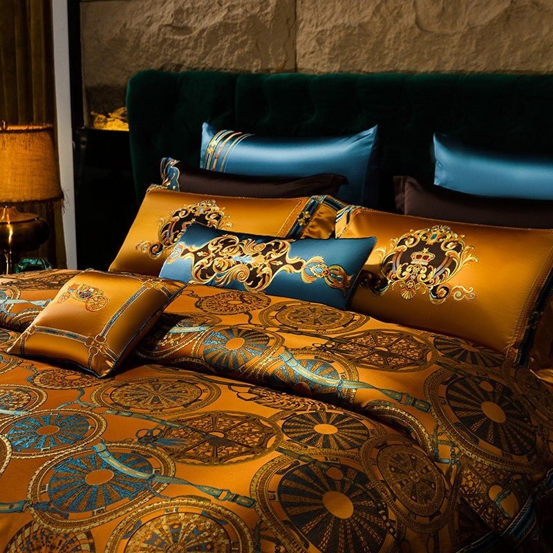 Sahara Duvet Cover Set (Egyptian Cotton, 600 TC) - Duvet Covers