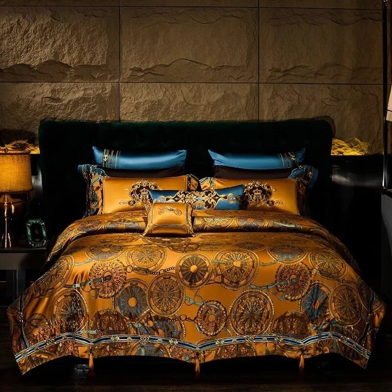 Sahara Duvet Cover Set (Egyptian Cotton, 600 TC) - Duvet Covers