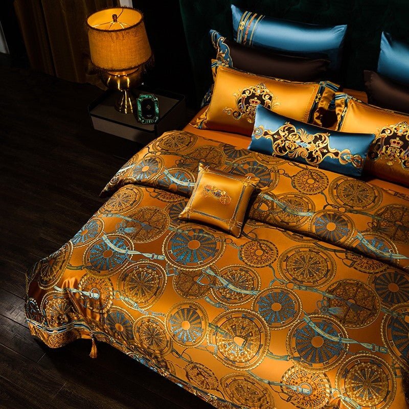 Sahara Duvet Cover Set (Egyptian Cotton, 600 TC) - Duvet Covers
