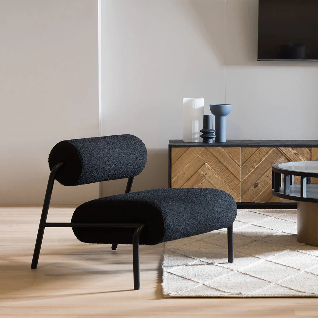 Sasha Lounge Chair - Boucle - Armchairs