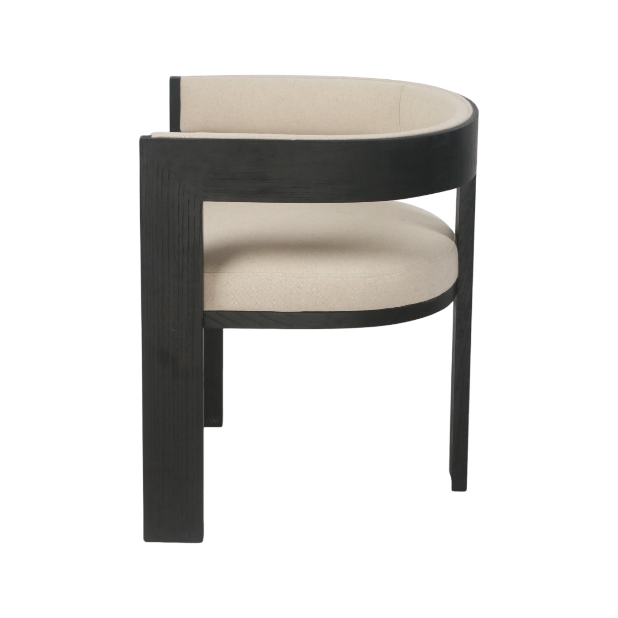 Set of 2 Elise Elm Dining Chair - Black - Dining Chairs