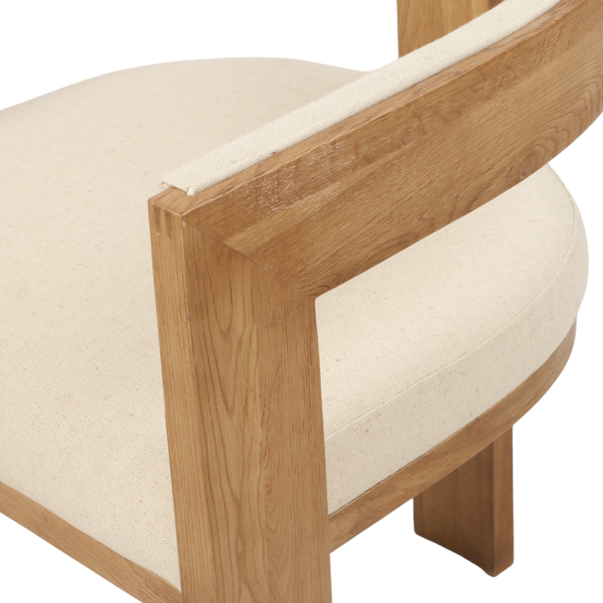 Set of 2 Elise Elm Dining Chair - Light Beige - Dining Chairs