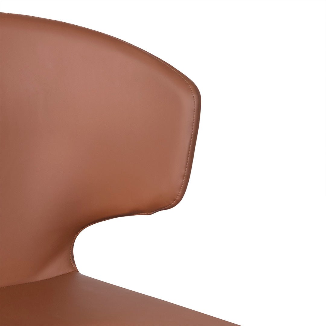 Set of 2 Jasmine Dining Chair - Brown - Dining Chairs