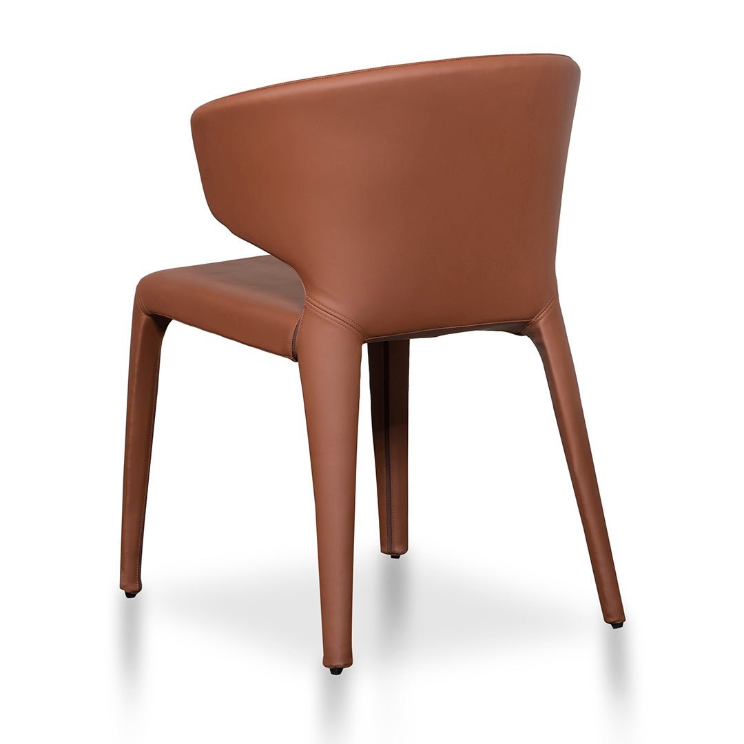 Set of 2 Jasmine Dining Chair - Brown - Dining Chairs