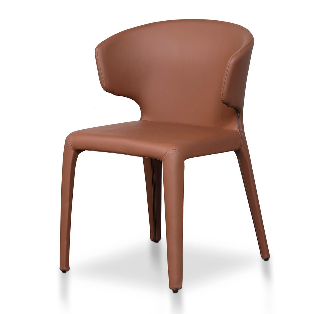 Set of 2 Jasmine Dining Chair - Brown - Dining Chairs