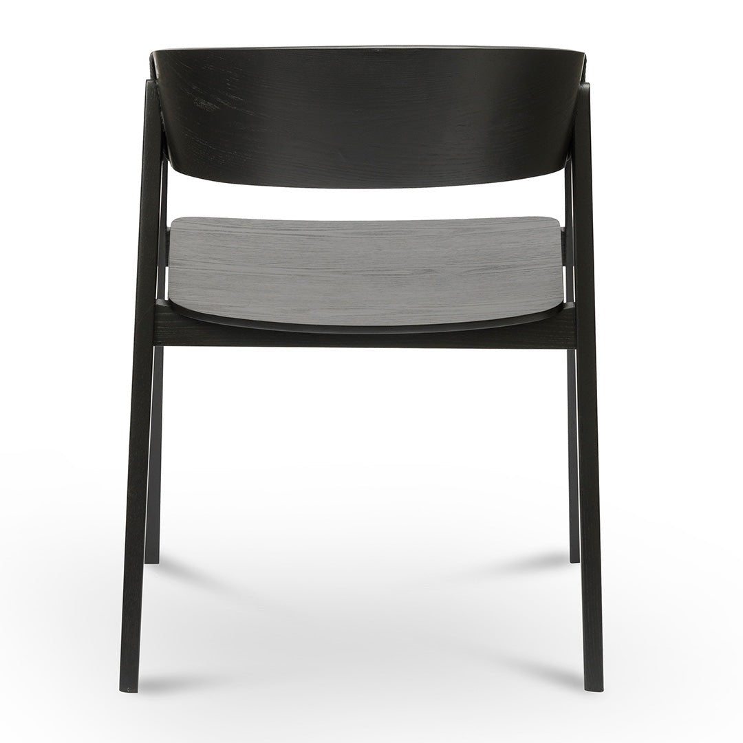 Set of 2 Vanessa Dining Chair - Full Black - Dining Chairs
