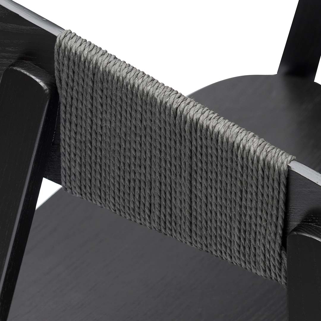 Set of 2 Vanessa Dining Chair - Full Black - Dining Chairs