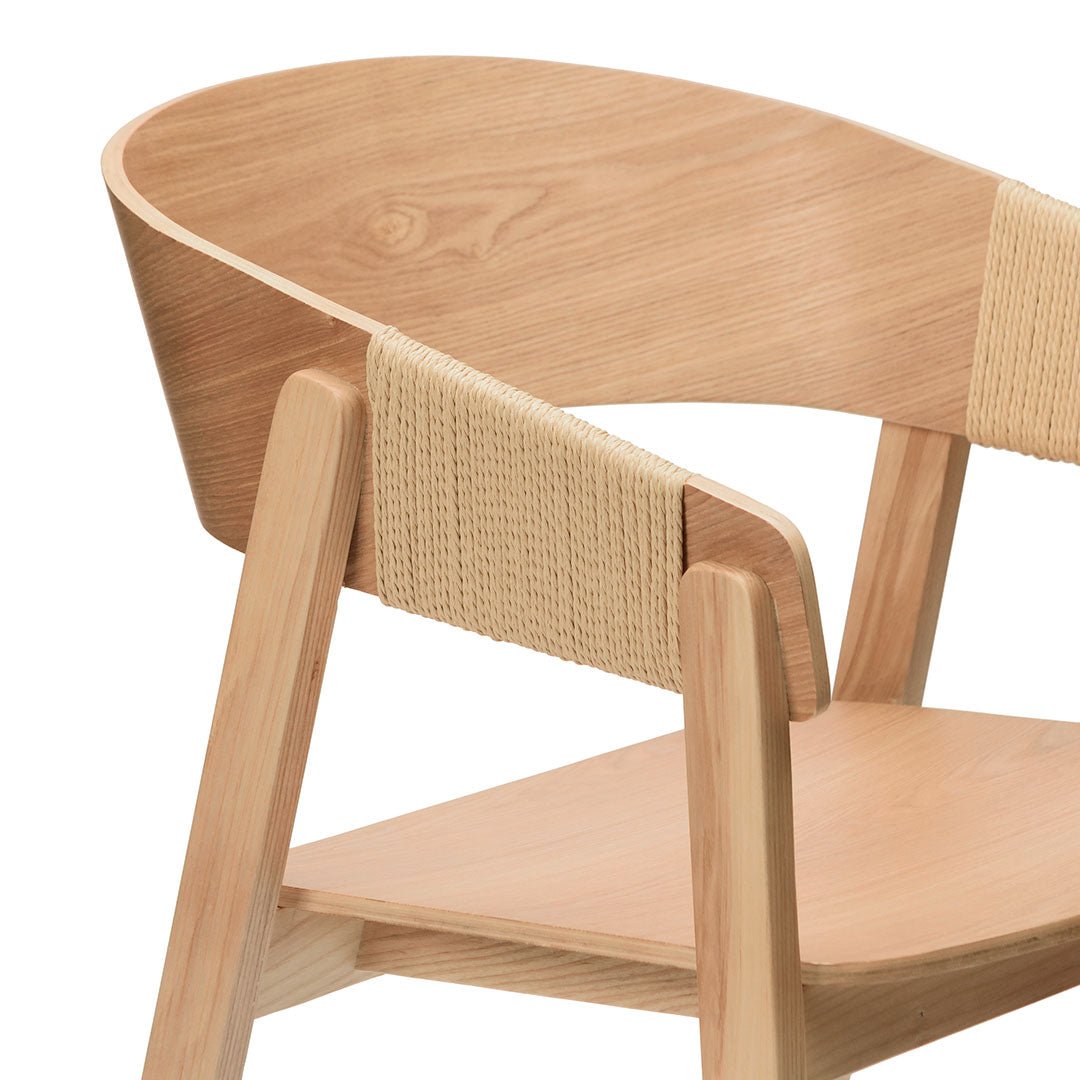 Set of 2 Vanessa Dining Chair - Natural - Dining Chairs