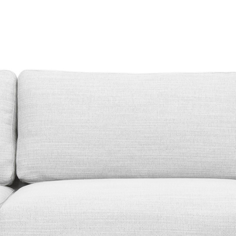 Sophia 3S Right Chaise Sofa - Light Texture Grey - Sofas
