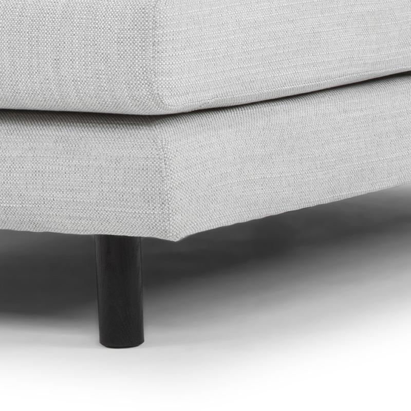 Sophia 3S Right Chaise Sofa - Light Texture Grey - Sofas