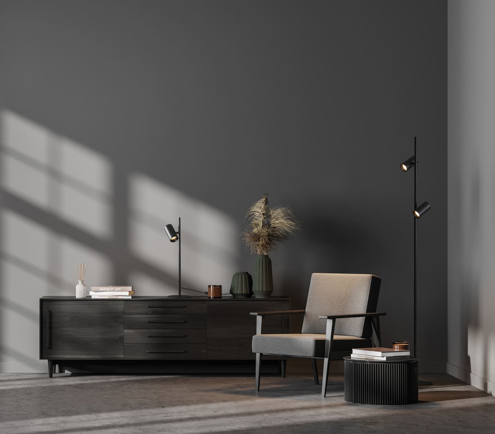 Table Lamp Gina / Aluminium - Table Lamps