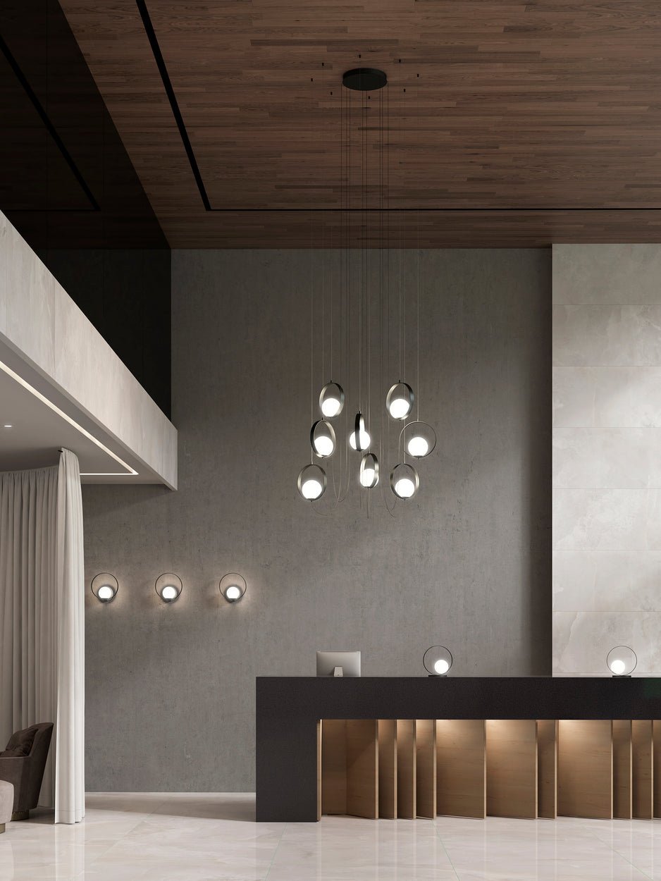 Table Lamp Halo / Metal & Glass - Table Lamps
