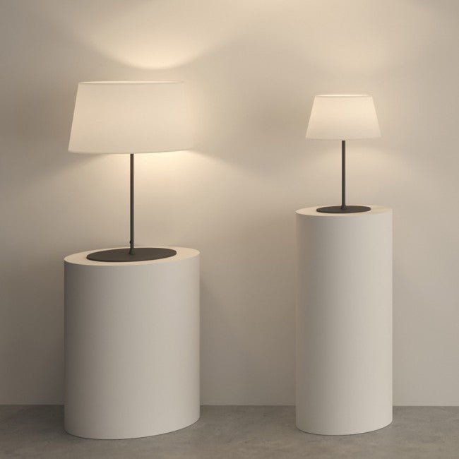 Table Lamp Stilo / Metal & Cotton - Table Lamps