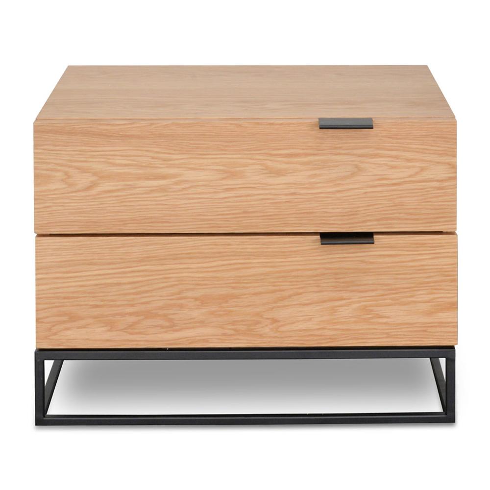 Taliyah Bedside Table - Natural Oak - Bedside Tables