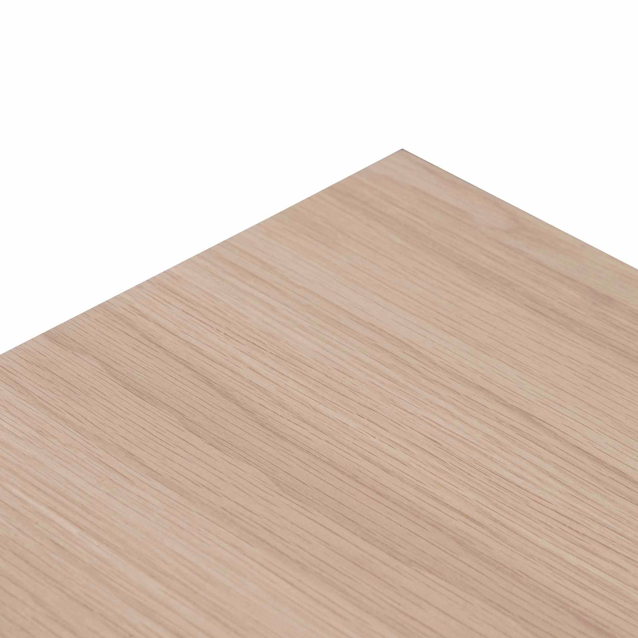 Thiago Wooden Side Table with Rattan Front - Natural - Bedside Tables