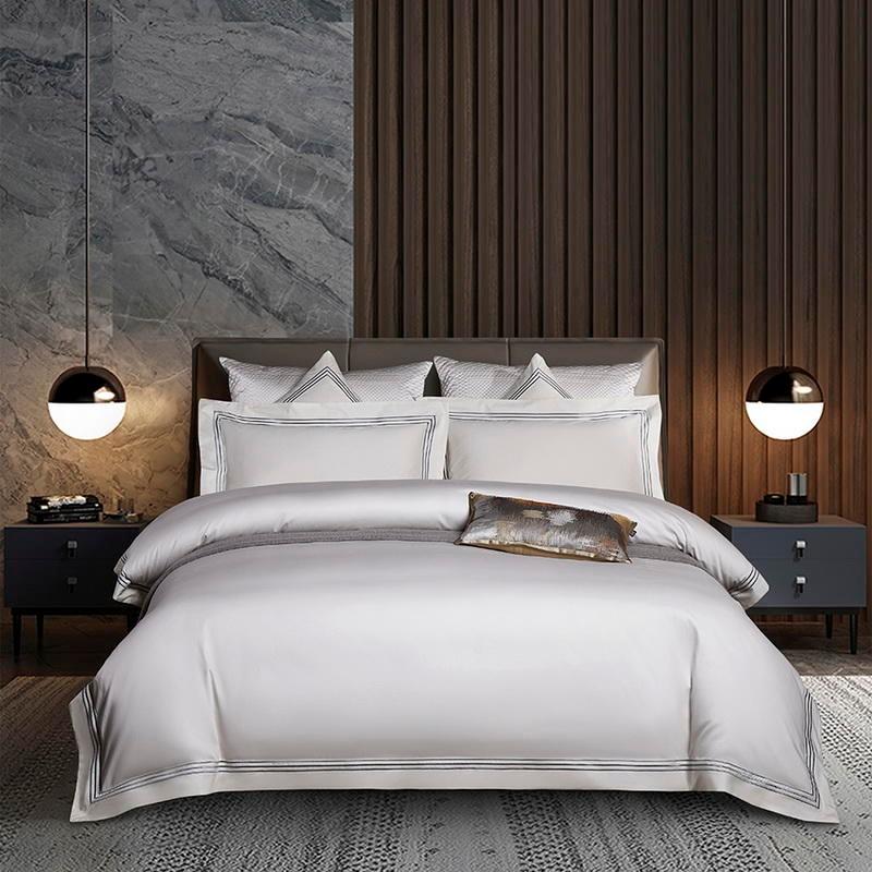 Triplo Bourdon Classic Duvet Cover Set (Egyptian Cotton) - Duvet Covers