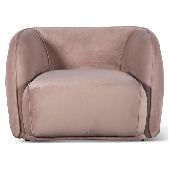 Tristan Armchair - Blush Pink - Armchairs