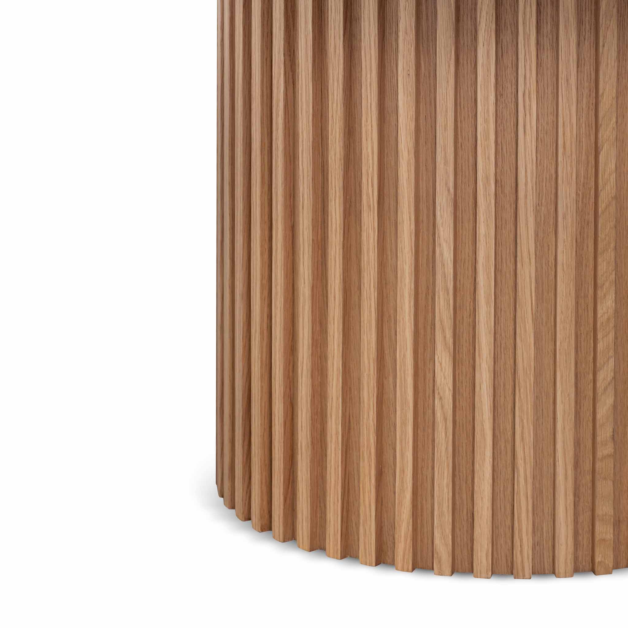 Vics 1.5m Wooden Round Dining Table - Natural - Dining Tables